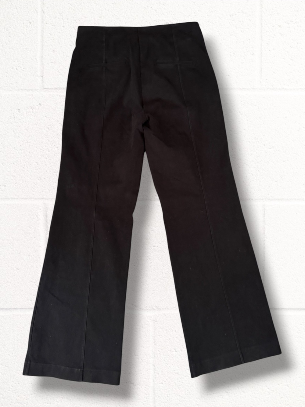 Lysse Black Pull Up Boot-Cut Stretch Tummy Control Jeans, XL - Picture 4 of 8